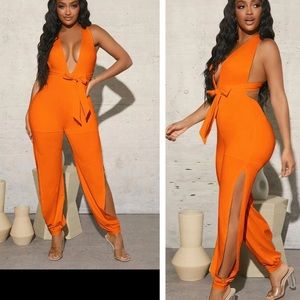 Orange jumpsuit